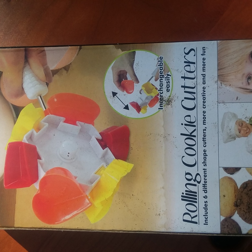 New! Fine Life Products - Rolling Cookie Cutters